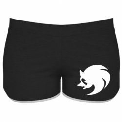 Жіночі шорти Sonic logo - PrintSalon