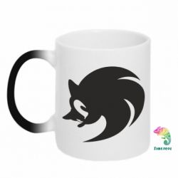 Чашка-хамелеон Sonic logo - PrintSalon