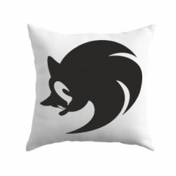 Подушка Sonic logo - PrintSalon