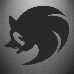 Наклейка Sonic logo - PrintSalon
