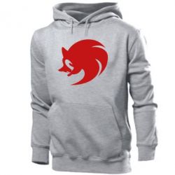 Мужское худи Sonic logo-PrintSalon Мужское худи Sonic logo