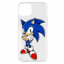 Чехол для iPhone 14 Plus Sonic with smile - PrintSalon