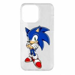 Чехол для iPhone 14 Pro Max Sonic with smile - PrintSalon