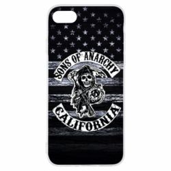 Чехол для iPhone 7 Sons of anarchy logo - PrintSalon