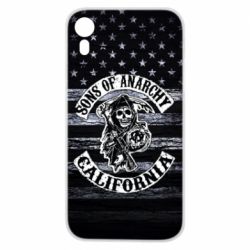 Чехол для iPhone XR Sons of anarchy logo - PrintSalon