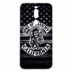 Чехол для Meizu X8 Sons of anarchy logo - PrintSalon