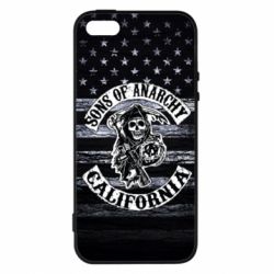 Чехол для iPhone5/5S/SE Sons of anarchy logo - PrintSalon