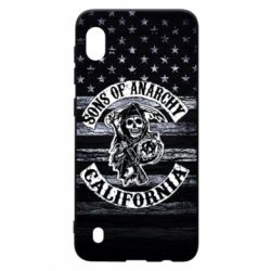 Чехол для Samsung A10 Sons of anarchy logo - PrintSalon