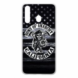 Чехол для Samsung A60 Sons of anarchy logo - PrintSalon