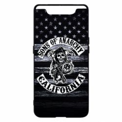 Чехол для Samsung A80 Sons of anarchy logo - PrintSalon