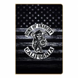 Блокнот с принто Sons of anarchy logo - PrintSalon