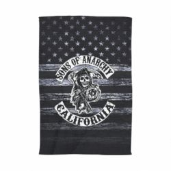 Полотенце с принтом Sons of anarchy logo - PrintSalon