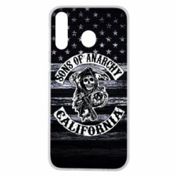 Чехол для Samsung M30 Sons of anarchy logo - PrintSalon