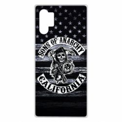 Чехол для Samsung Note 10 Plus Sons of anarchy logo - PrintSalon