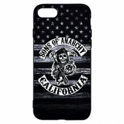 Чехол для iPhone SE 2020 Sons of anarchy logo - PrintSalon
