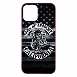 Чехол для iPhone 12 Pro Sons of anarchy logo - PrintSalon