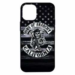 Чехол для iPhone 12 mini Sons of anarchy logo - PrintSalon
