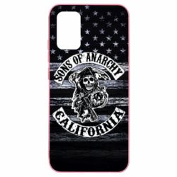 Чехол для Samsung A02s/M02s Sons of anarchy logo - PrintSalon