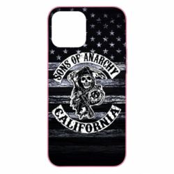 Чехол для iPhone 12 Pro Max Sons of anarchy logo - PrintSalon