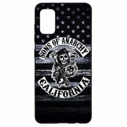 Чехол для Samsung A41 Sons of anarchy logo - PrintSalon