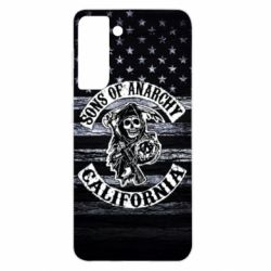 Чехол для Samsung S21 Sons of anarchy logo - PrintSalon