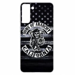 Чехол для Samsung S21+ Sons of anarchy logo - PrintSalon