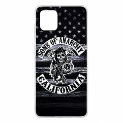 Чехол для Samsung Note 10 Lite Sons of anarchy logo - PrintSalon