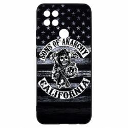Чехол для Oppo A15s/A15 Sons of anarchy logo - PrintSalon