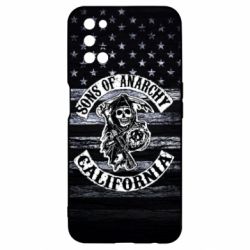 Чехол для Oppo A52/A72/A92 Sons of anarchy logo - PrintSalon