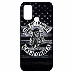 Чехол для Oppo A53/A32/A33 Sons of anarchy logo