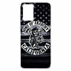Чехол для Oppo A74 4G Sons of anarchy logo - PrintSalon