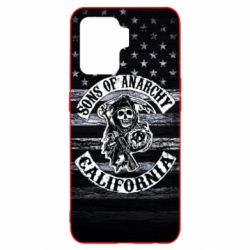Чехол для Oppo Reno 5 Lite Sons of anarchy logo - PrintSalon