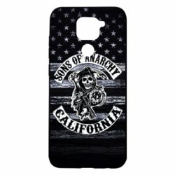 Чехол для Xiaomi Redmi Note 9/Redmi 10X Sons of anarchy logo - PrintSalon