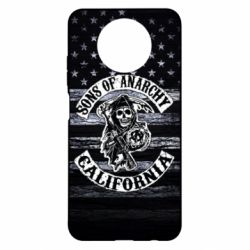 Чехол для Xiaomi Redmi Note 9 5G/Redmi Note 9T Sons of anarchy logo