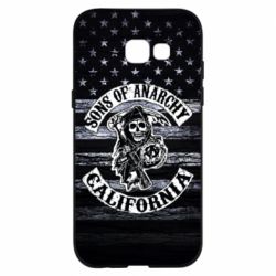 Чехол для Samsung A5 2017 Sons of anarchy logo - PrintSalon