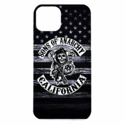 Чехол для iPhone 14 Sons of anarchy logo - PrintSalon