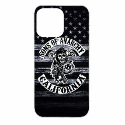 Чехол для iPhone 14 Pro Max Sons of anarchy logo - PrintSalon