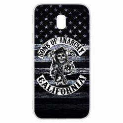 Чехол для Samsung J3 2017 Sons of anarchy logo - PrintSalon