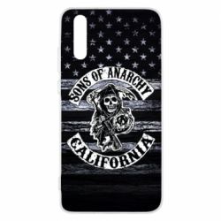 Чехол для Huawei P20 Sons of anarchy logo - PrintSalon