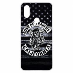 Чехол для Xiaomi Mi A2 Sons of anarchy logo - PrintSalon