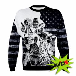 Детский 3D свитшот Sons of anarchy logo - PrintSalon