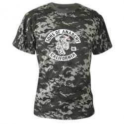 Камуфляжная футболка Sons of Anarchy Samcro Original - PrintSalon