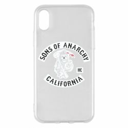 Чехол для iPhone X/Xs Sons of Anarchy Samcro Original - PrintSalon