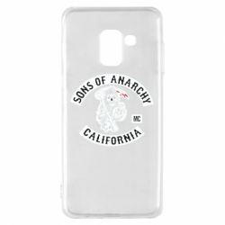 Чехол для Samsung A8 2018 Sons of Anarchy Samcro Original - PrintSalon
