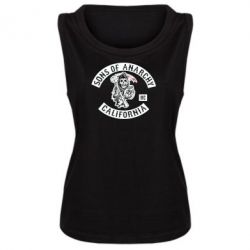 Женская майка Sons of Anarchy Samcro Original - PrintSalon