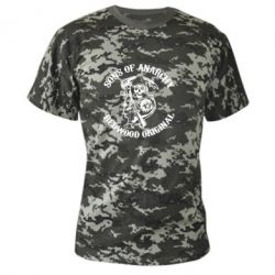 Камуфляжная футболка Sons of Anarchy - PrintSalon