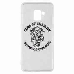 Чехол для Samsung A8+ 2018 Sons of Anarchy - PrintSalon