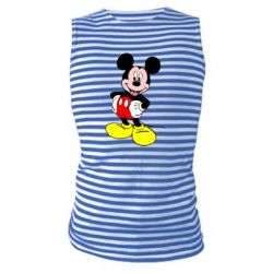 Майка-тельняшка Сool Mickey Mouse - PrintSalon