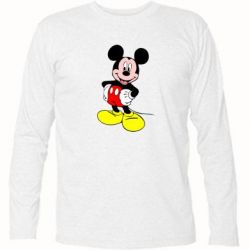 Футболка с длинным рукавом Сool Mickey Mouse - PrintSalon