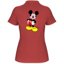 Женское поло Сool Mickey Mouse - PrintSalon